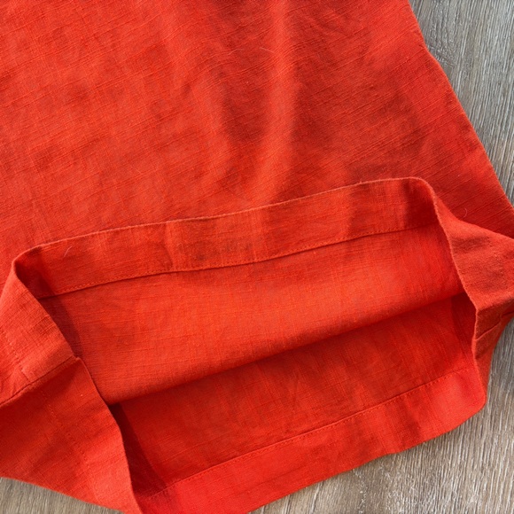 SHEIN VCAY Cross Halter Solid Orange Jumpsuit Size M - Picture 9 of 9